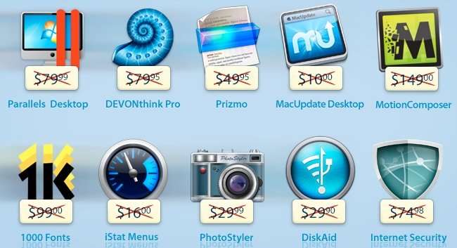 Neue Software-Bundles für Mac mit Parallels Desktop, DEVONthink und Toast