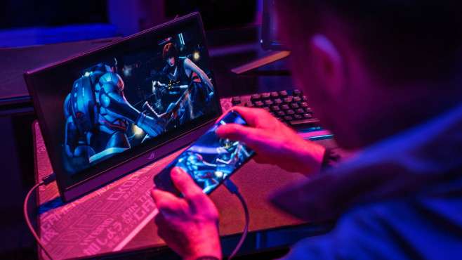 Asus ROG Strix XG16: Der Gaming-Monitor für unterwegs
